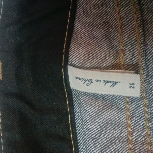 BCBG Maxazria Agnes Bootcut Denim in Lava charcoal gray size 26 - Picture 12 of 12